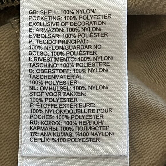 Men's The North Face Pull-On Adventure Shorts Small Khaki Stone Pockets - Picture 6 of 8